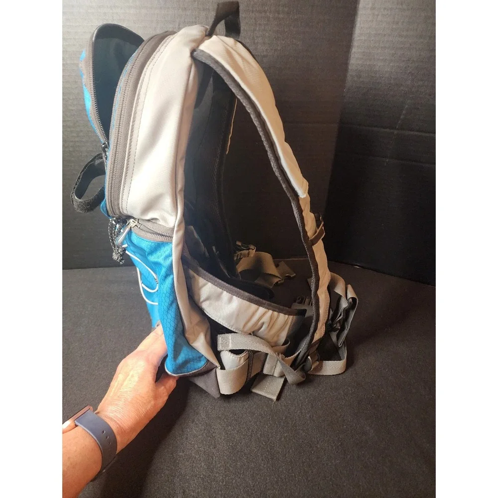 REI Recreational Equipment Inc Hydration Backpack Blue Grey Nalgene Compatible